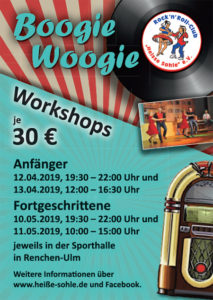 RRC Heisse Sohle: Boogie Woogie Kurse April Mai 2019